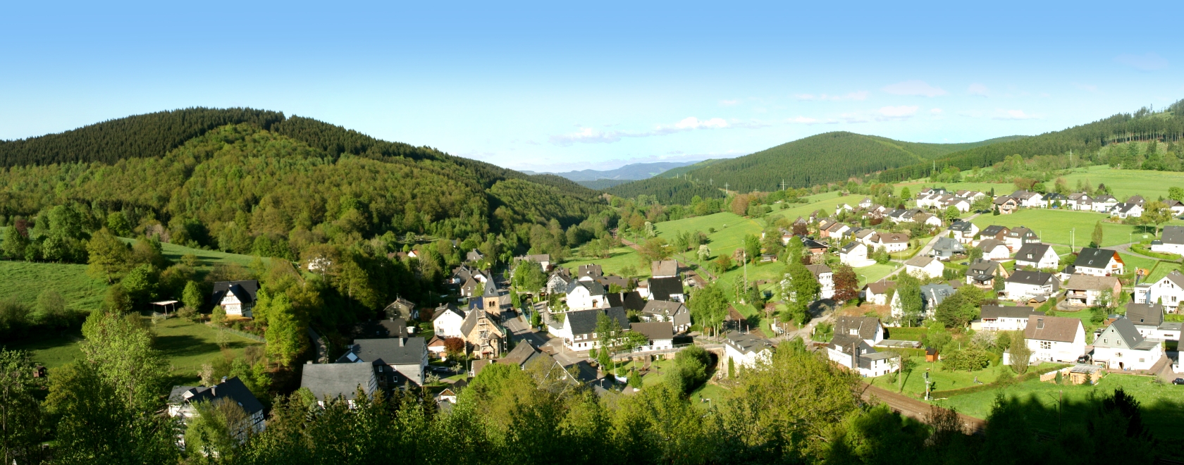 Panorama-Aufnahme Benolpe (Frühling 2013)