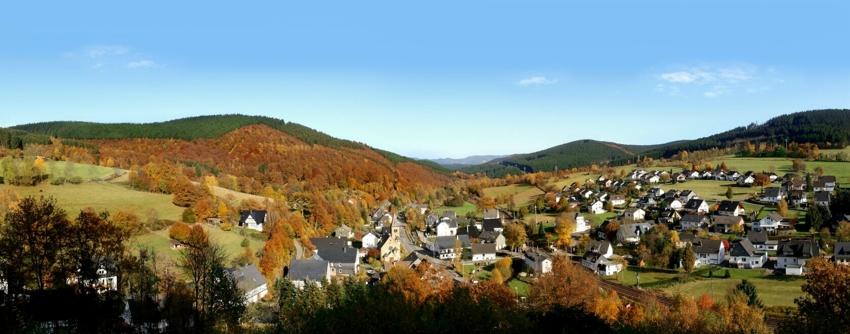 Panorama-Aufnahme Benolpe (Herbst 2012)